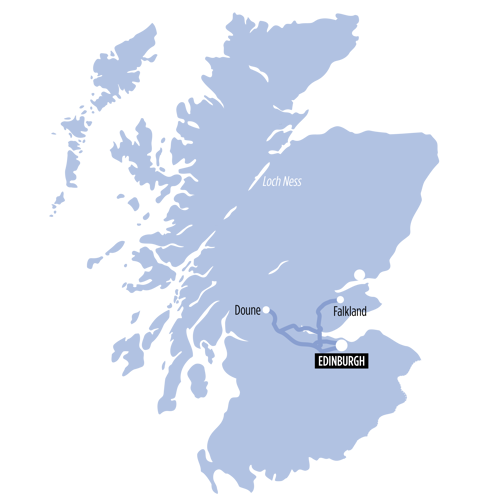 Outlander Explorer route map