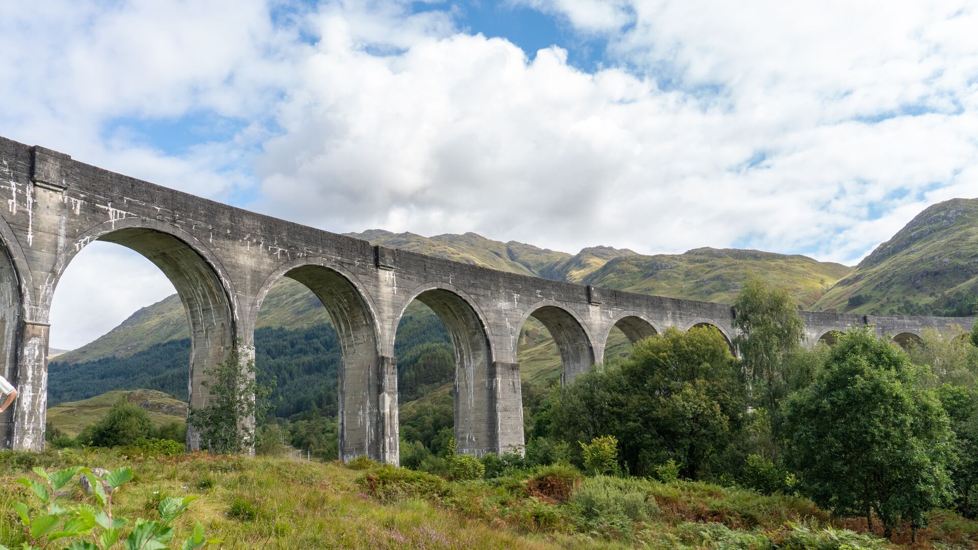 Scottish Highlands & Glenfinnan Viaduct map of route