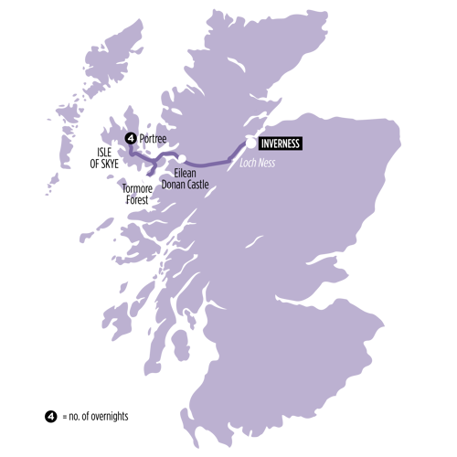 Isle of Skye Community & Outdoor Adventure route map