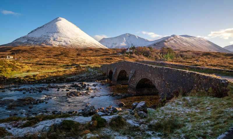 Sligachan Bridge On Isle Of Skye