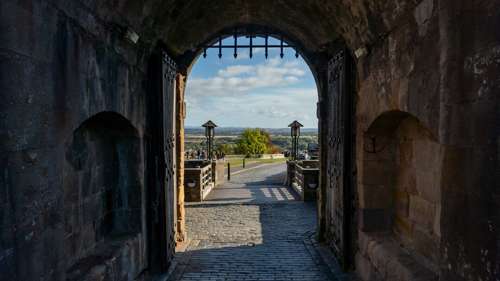 Kelpies, Stirling Castle & Loch Lomond route map