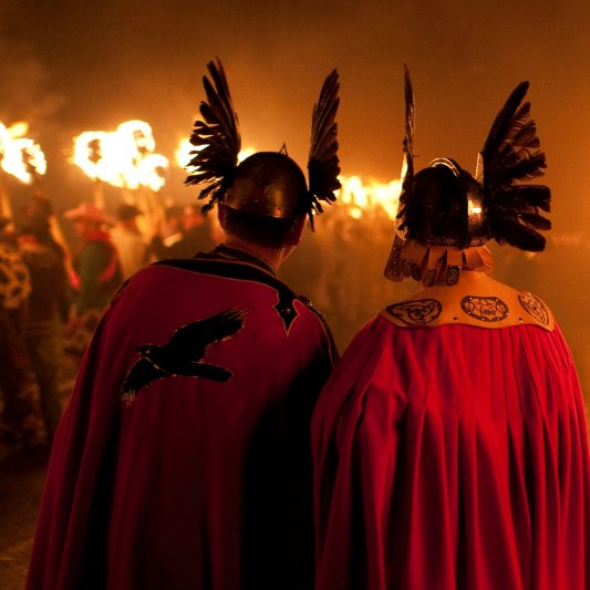 Up Helly Aa 2027 map of route
