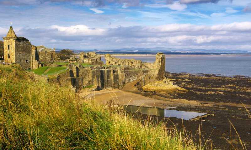 St Andrews Castle In Scotland